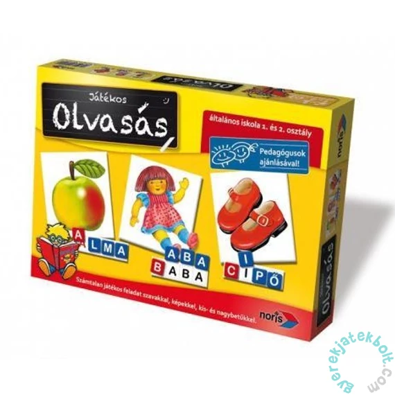 Noris - Játékos olvasás oktató társasjáték (6076340)
