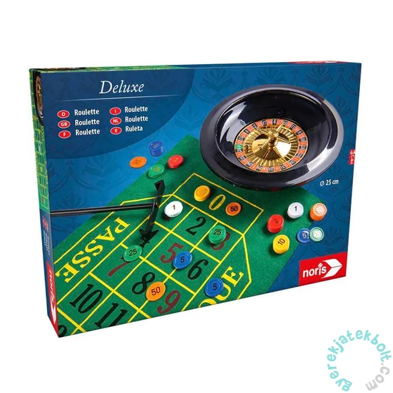 Noris - Deluxe Roulette játékszett - 25 cm (6102025)
