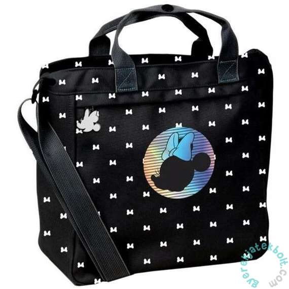 Paso - BeUniq Minnie Mouse kézitáska - Black Hologram (DM22UU-200)