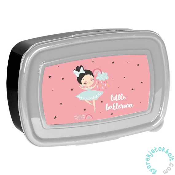 Balerina műanyag uzsonnás doboz - Little Ballerina