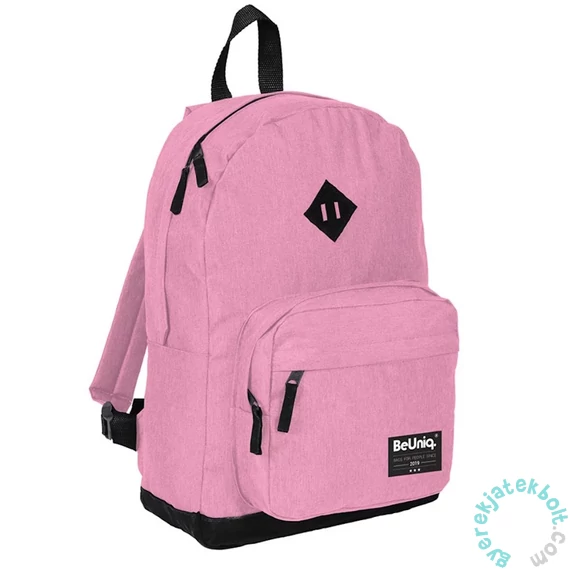 BeUniq Casual 1 rekeszes hátizsák - Pink (BUPI-229)