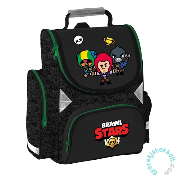 Brawl Stars ergonomikus iskolatáska - Szürke