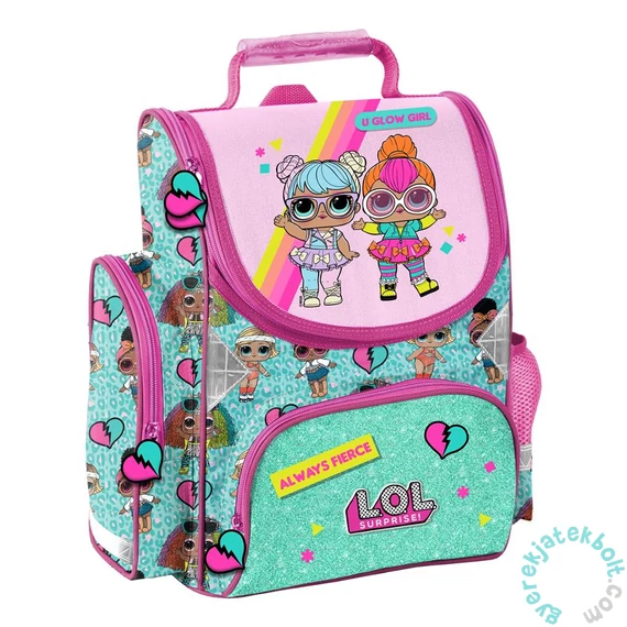 LOL Surprise ergonomikus iskolatáska - U glow girl