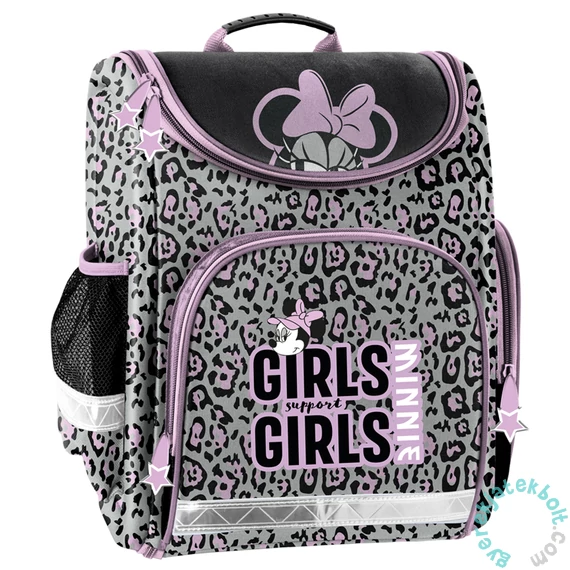 Minnie Mouse ergonomikus iskolatáska - Girls support girls