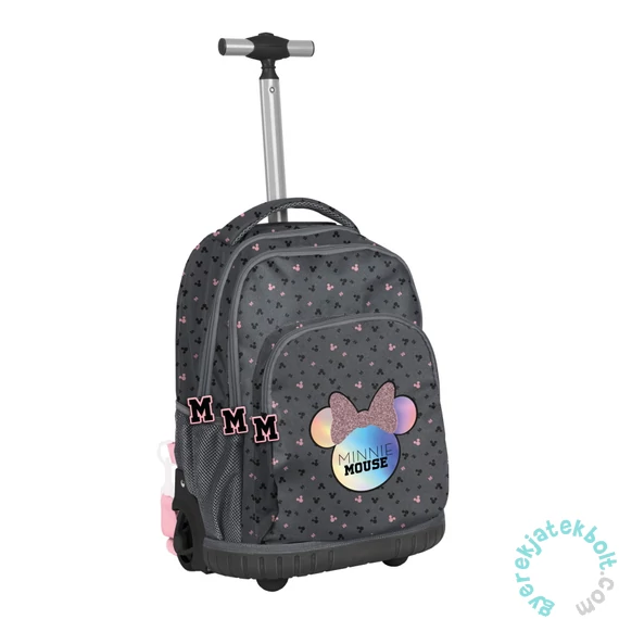 Minnie Mouse gurulós hátizsák, iskolatáska - Hologram (DMNA-671)