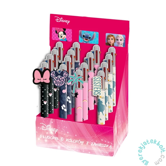 Disney hatszínű golyóstoll - négyféle (DM23MN-3656D)