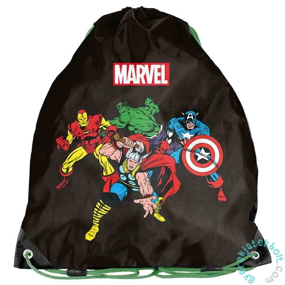 Avengers - Bosszúállók - Comics tornazsák - fekete (AV24JJ-712)