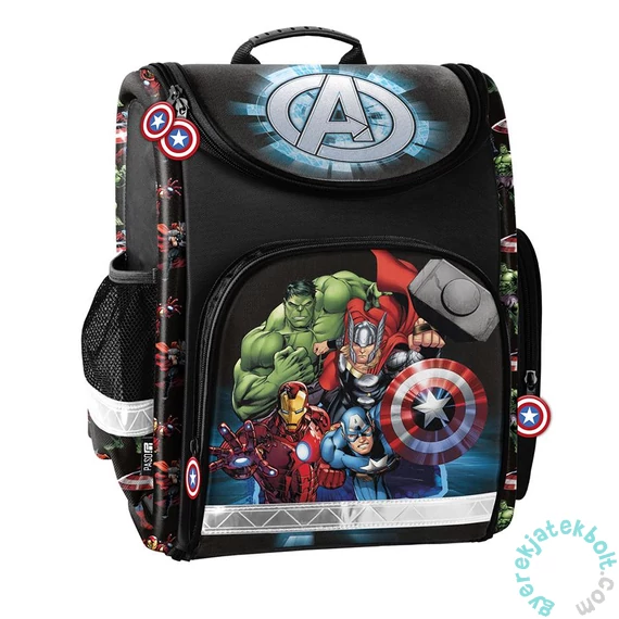 Paso - Avengers - Bosszúállók ergonomikus iskolatáska - Team (AV23DD-524)