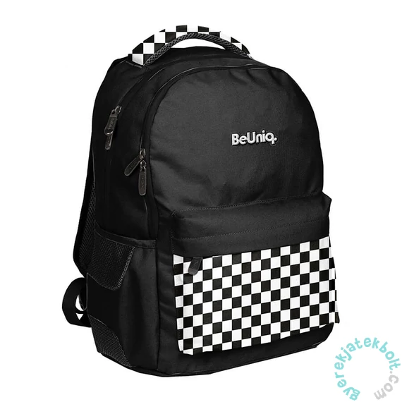 BeUniq hátizsák - 2 rekeszes - Pepita (BU25VS-2705)