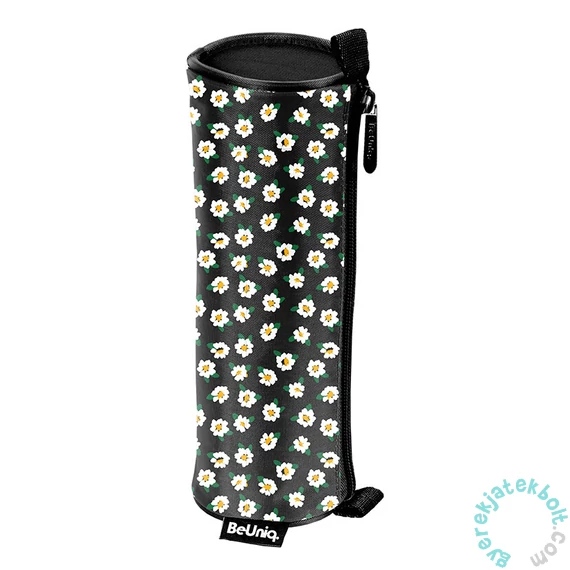 BeUniq henger alakú tolltartó - fehér virágok (BU24LO-003)