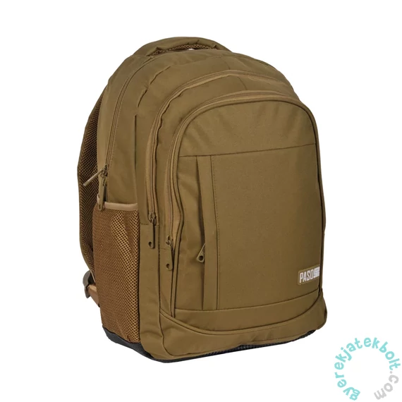 BeUniq iskolatáska, hátizsák - 2 rekeszes - barna (PPNU-7006)