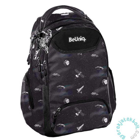 BeUniq iskolatáska, hátizsák - 3 rekeszes - Űr (BU24KS-2908)