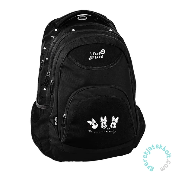 BeUniq Minnie iskolatáska, hátizsák - 3 rekeszes - I feel good (DM25MC-2708)