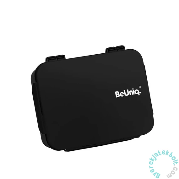 BeUniq műanyag uzsonnás doboz - Black (BU26UN-3038)