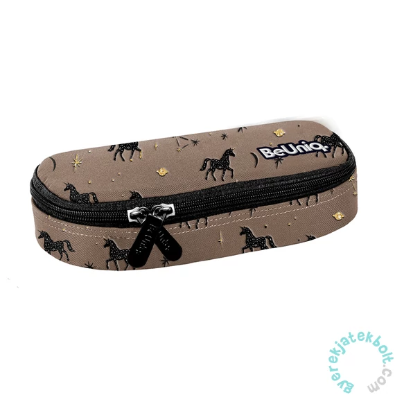 BeUniq Unikornis ovális tolltartó - Brown