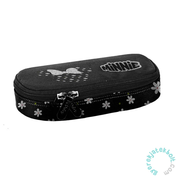 BeUniq ovális tolltartó - Disney - Minnie Mouse - virágos (DM24II-013)