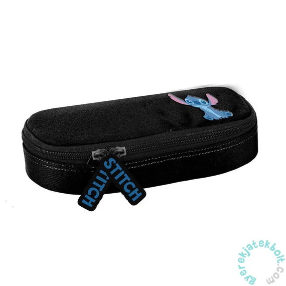 BeUniq Stitch ovális tolltartó - Fekete (DS25HH-013)