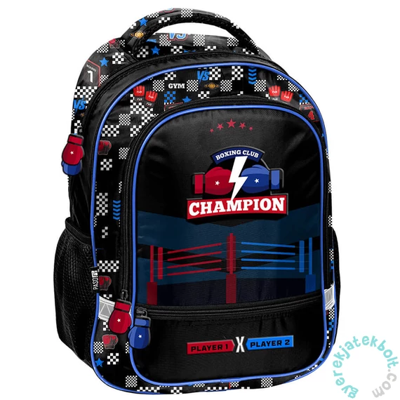 Boxing Club iskolatáska, hátizsák - 2 rekeszes - Champion (PP25BX-260)