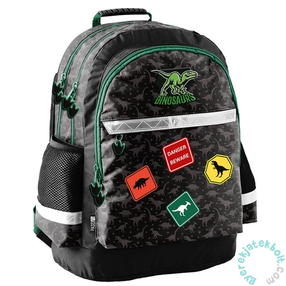 Dinoszauruszos iskolatáska, hátizsák - 2 rekeszes (PP25DI-116)
