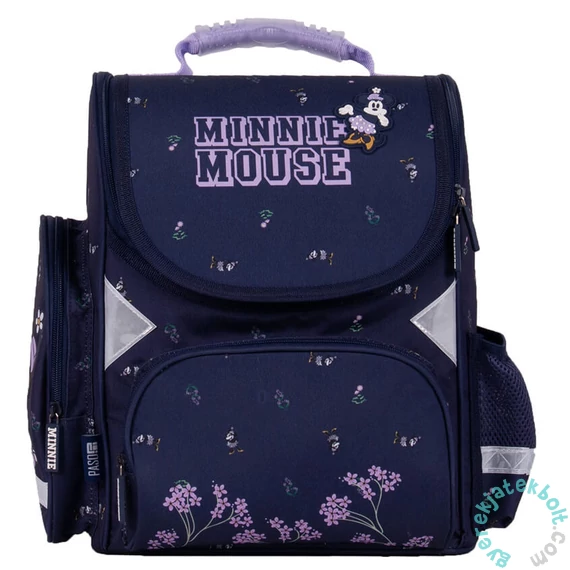 Disney - Minnie Mouse ergonomikus iskolatáska - lila-kék (DM24PP-525)