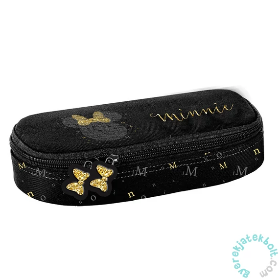 Disney - Minnie ovális tolltartó - arany-fekete (DM24CC-013)