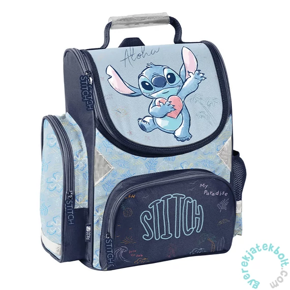 Disney - Stitch ergonomikus iskolatáska - Blue Aloha (DS26UU-525)