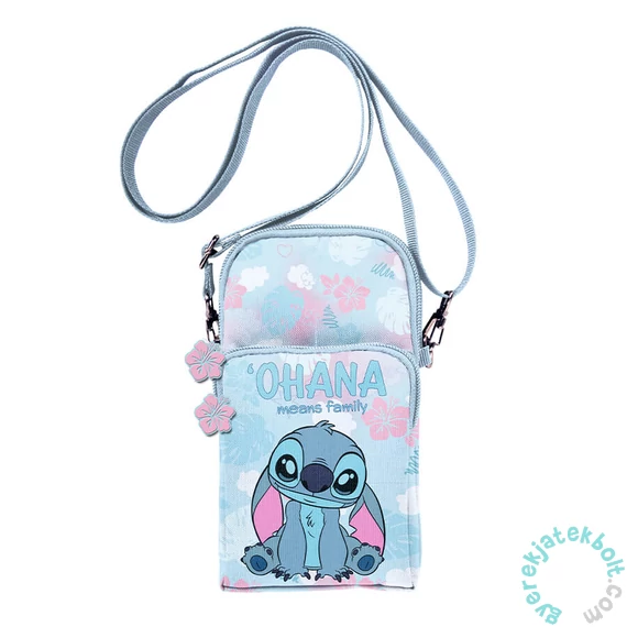 Disney - Stitch nyakba akasztható mobiltartó - Angel Ohana (DS26WW-210)