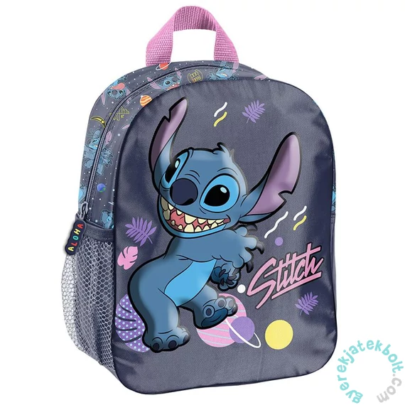 Disney - Stitch hátizsák ovisoknak 3D - mosolygós (DS24BB-503)