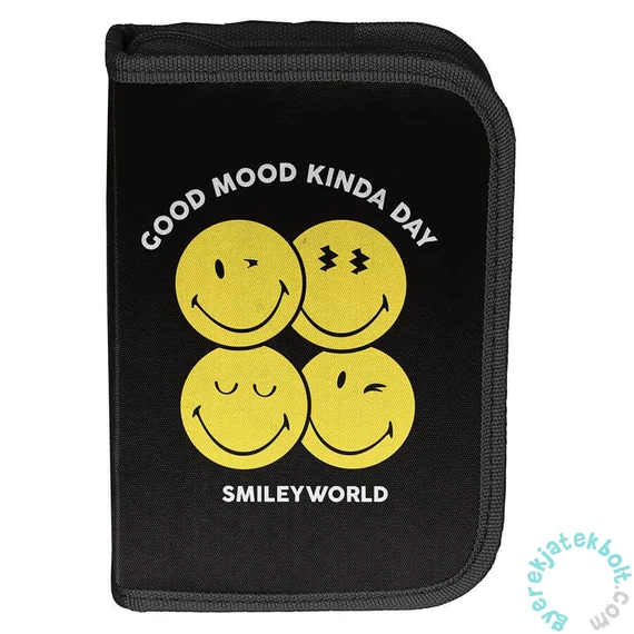 Emoji felszerelt kihajtható tolltartó - Smiley World (SM24LK-P001)