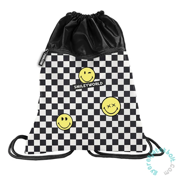 Emoji zsinóros hátizsák, tornazsák - Sakktábla (SM24LJ-713)