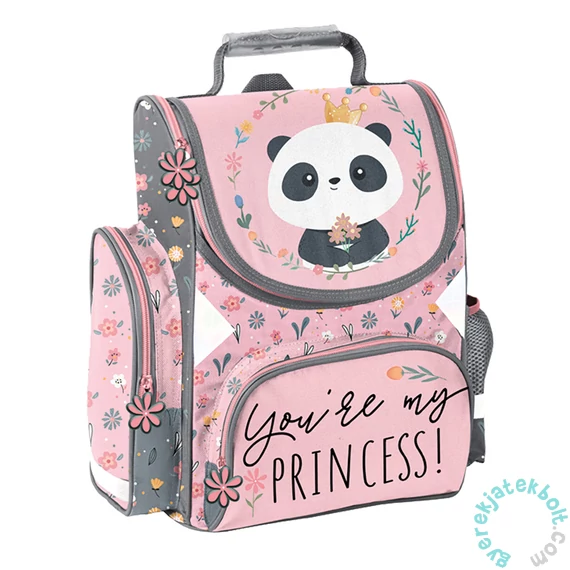 Panda ergonomikus iskolatáska - Princess