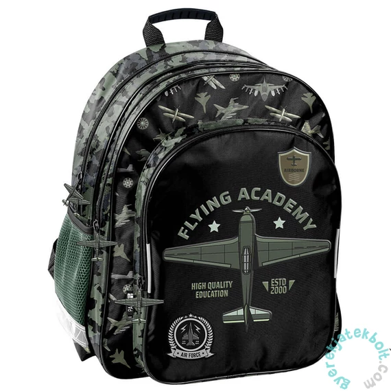 Flying Academy hátizsák, iskolatáska - 3 rekeszes (PP25MP-090)