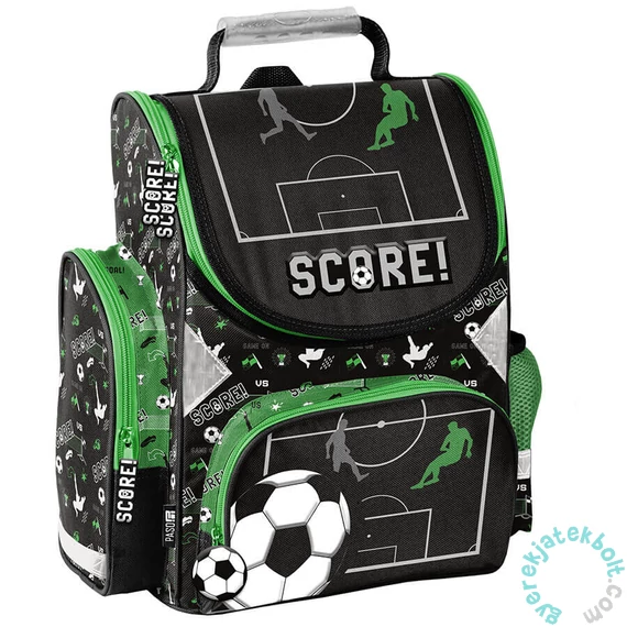 Focis ergonomikus iskolatáska - zöld, fekete (PP25FA-525)