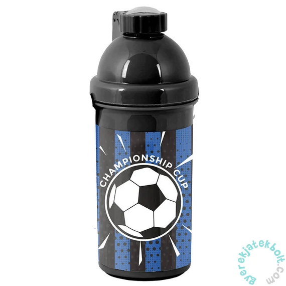 Focis műanyag kulacs - csíkos (PP25NG-3021)