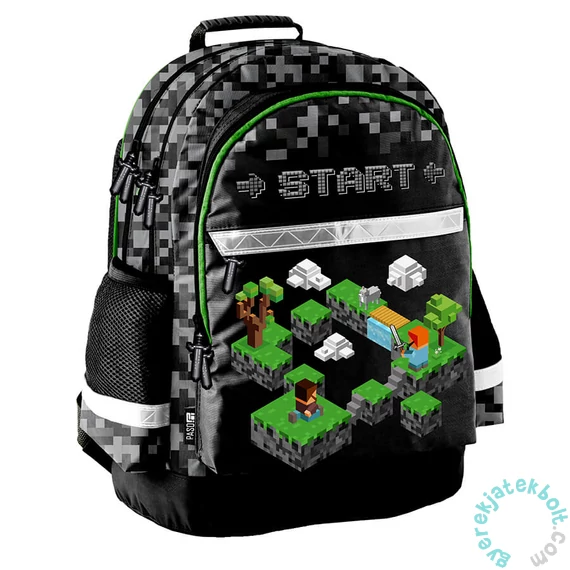 Game ergonomikus iskolatáska, hátizsák - 2 rekeszes - Start (PP24ST-116)
