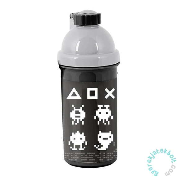 Game műanyag kulacs - Black (P23GE-3021)