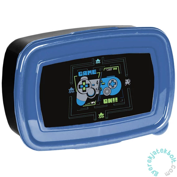 Game műanyag uzsonnás doboz - Game On (PP25GI-3022)