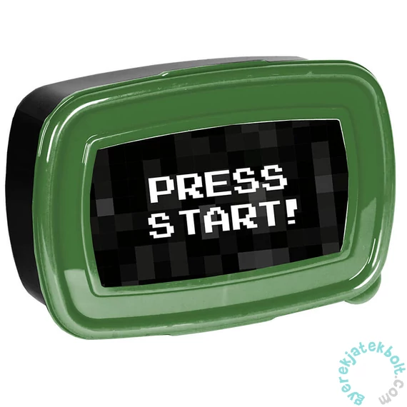 Game műanyag uzsonnás doboz - Now Loading (PP25PX-3022)