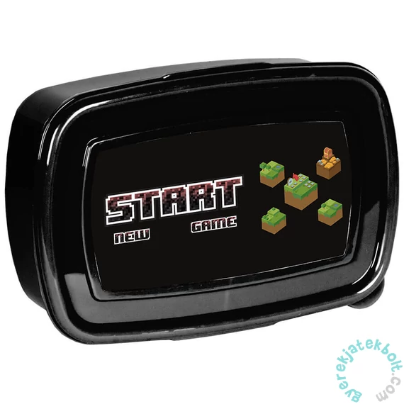 Game műanyag uzsonnás doboz - Start New Game (PP25MN-3022)