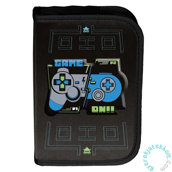 Game kihajtható tolltartó - Game On (PP25GI-P001BW)