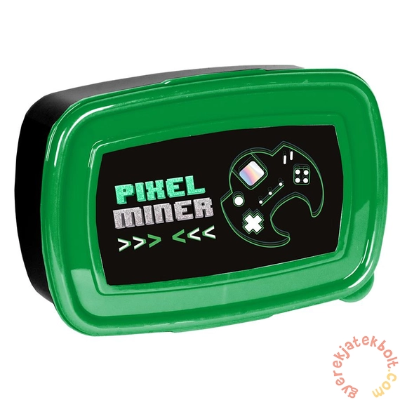 Game műanyag uzsonnás doboz - Pixel (PP23HL-3022)