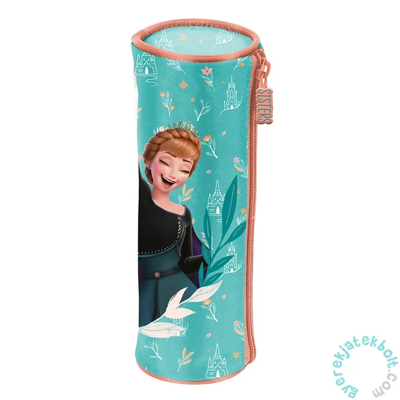 Jégvarázs henger alakú tolltartó - Elsa és Anna - Together we lead (DF24VV-003)