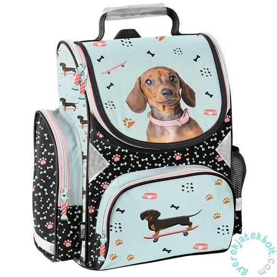 Kutyás ergonomikus iskolatáska - Tacskó (PP25JA-525)