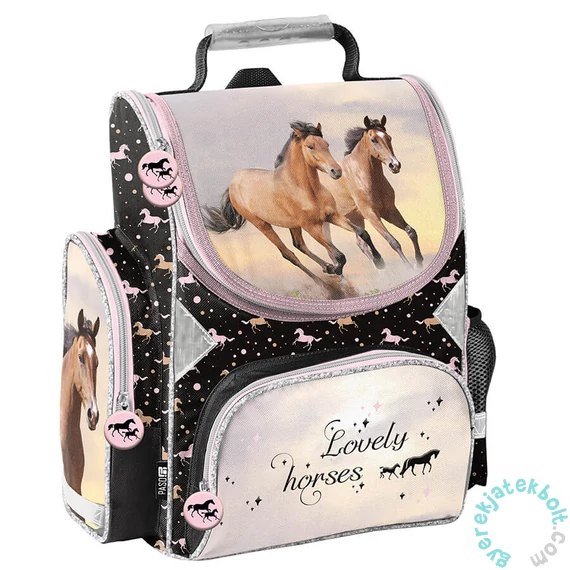 Lovas ergonomikus iskolatáska - Lovely Horses (PP25HA-525)