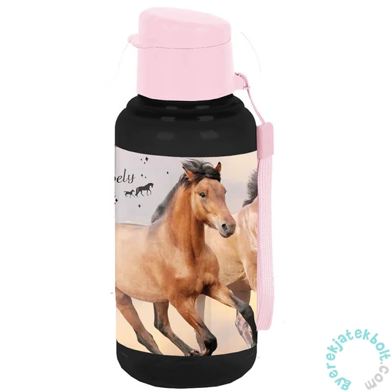 Lovas műanyag kulacs - Lovely Horses (PP25HA-3030)