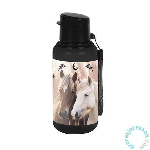 Lovas műanyag kulacs - Horses 500 ml  (PP26HR-3022)