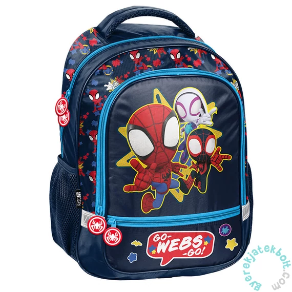 Marvel iskolatáska, hátizsák - 2 rekeszes - Spidey - Go Webs Go (SP24SS-260)