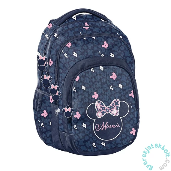 Paso - Minnie Mouse hátizsák, iskolatáska - 2 rekeszes - Masnis (DM23MM-276)