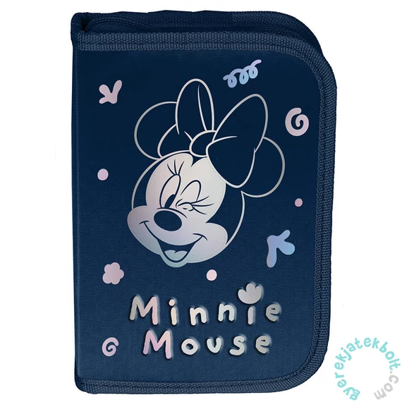 Minnie Mouse kihajtható tolltartó - kék,pink (DM25EE-P001BW)