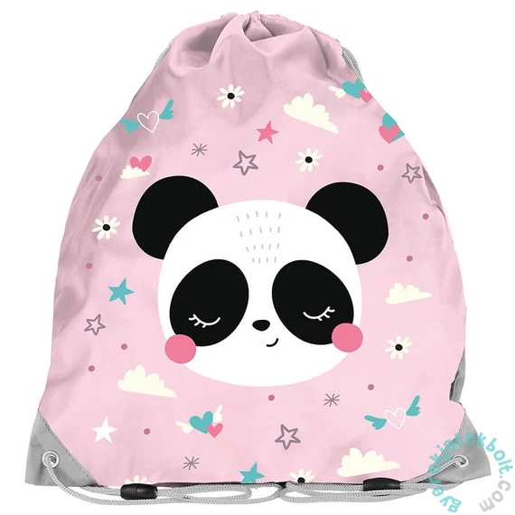 Pandás tornazsák - With love (PP25PB-712)